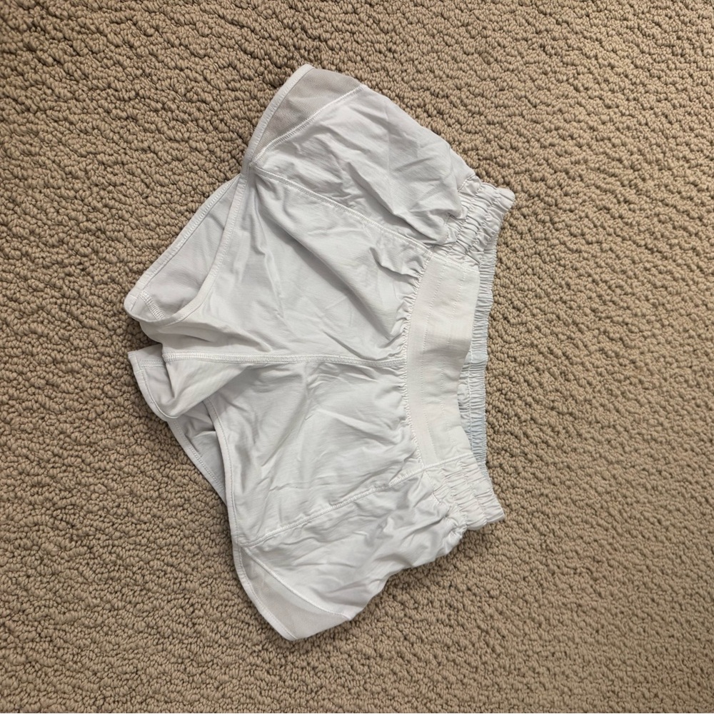 Lululemon Athletic White Shorts